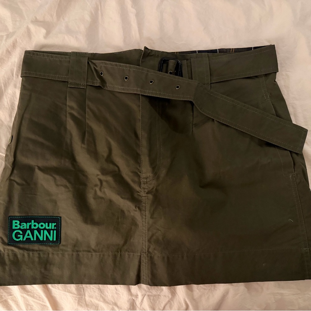 Ganni Skirt with Barbour Label
